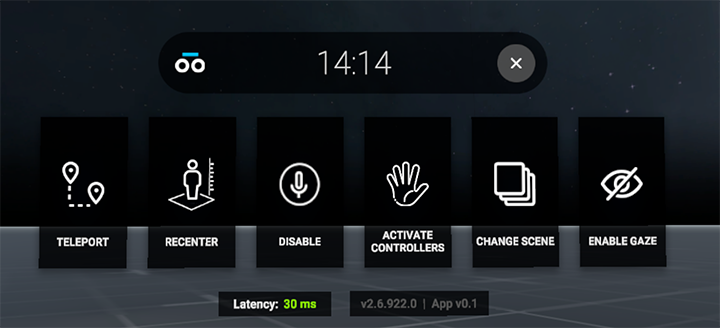 XR hand tracking toggle