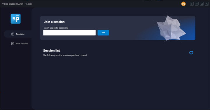 VIROO Player Interface