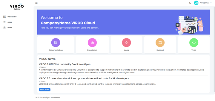 Profile administration | Viroo Documentation