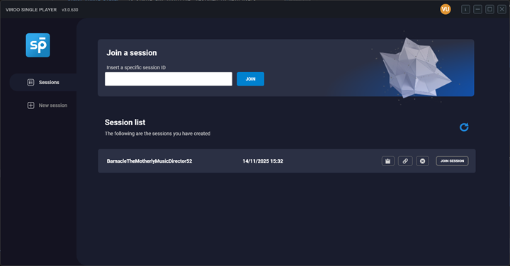 SP main interface