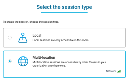Session type